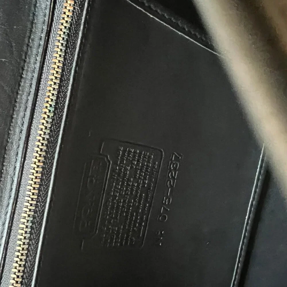 COACH VINTAGE LAPTOP COMPUTER ESSEX BRIEFCASE GLOVE TANNED LEATHER